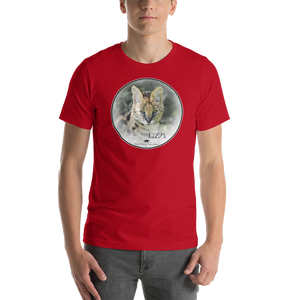 Serval Lizzy Short-Sleeve Unisex T-Shirt