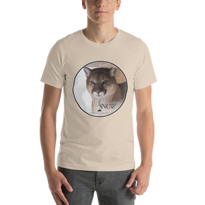 Cougar Snow Short-Sleeve Unisex T-Shirt