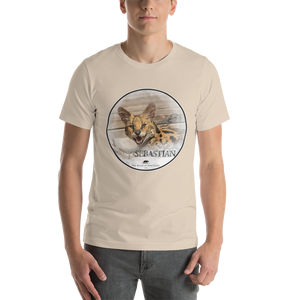 Serval Sebastian Short-Sleeve Unisex T-Shirt