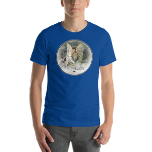 Serval Lizzy Short-Sleeve Unisex T-Shirt