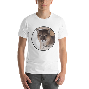 Cougar Snow Short-Sleeve Unisex T-Shirt