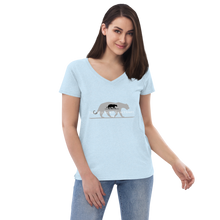 The Wildcat Sanctuary Logo Women’s V-Neck T-Shirt