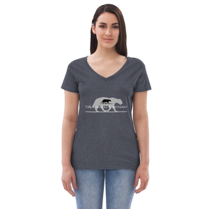 The Wildcat Sanctuary Logo Women’s V-Neck T-Shirt